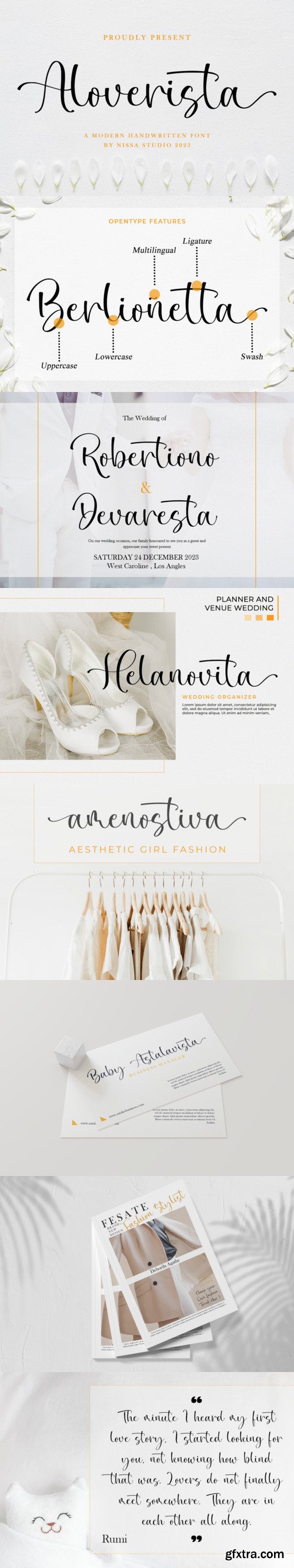 Aloverista Font