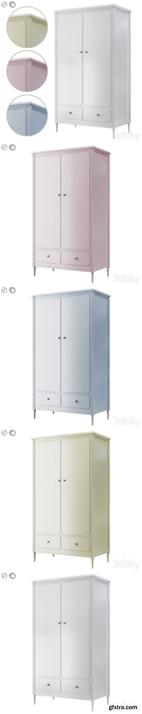 Pro 3DSky - Ellipse Wardrobe Elit