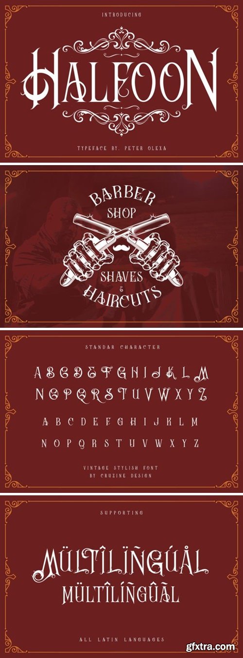 Halfmoon Font