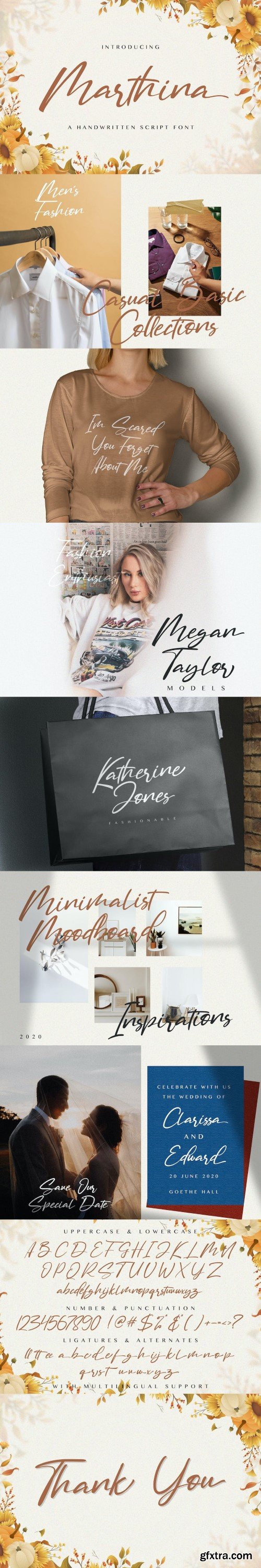 Martina - Handwritten Font