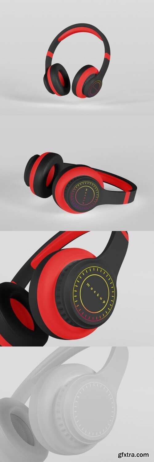 Headphone Logo Brand Mockup