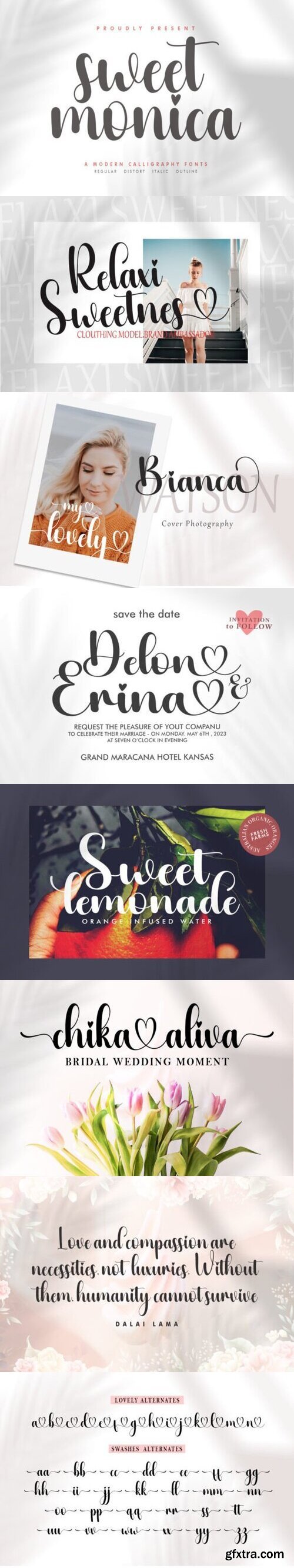 Sweet Monica Font