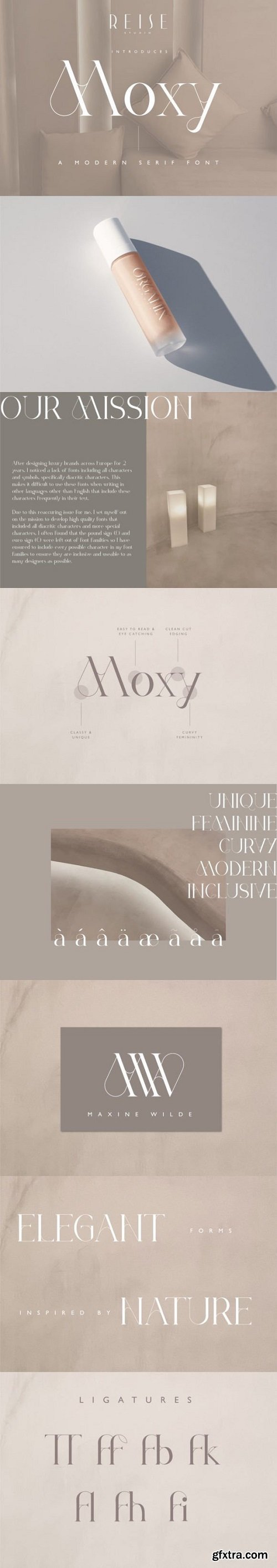 Moxy Font