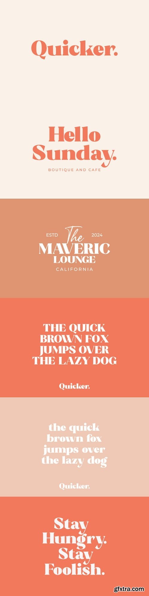 Quicker Font