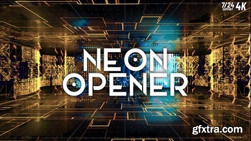 Videohive Neon Opener 44198039