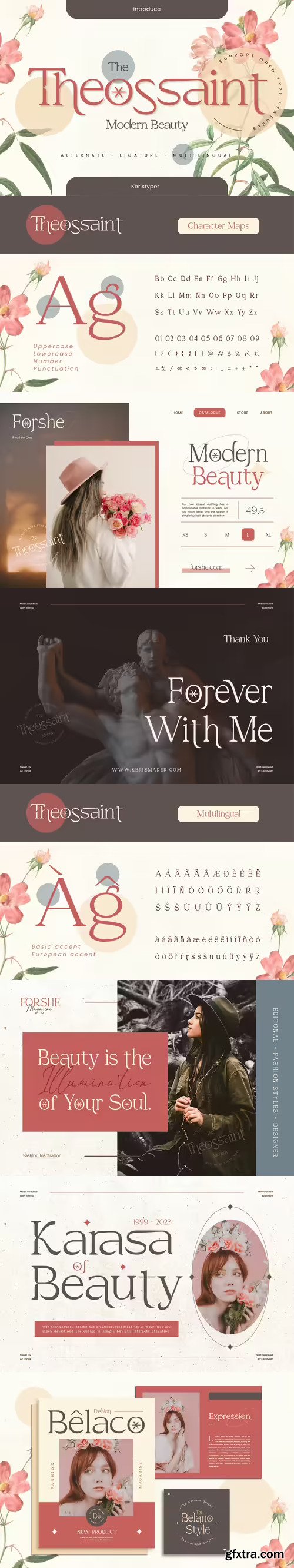 Theossaint Font