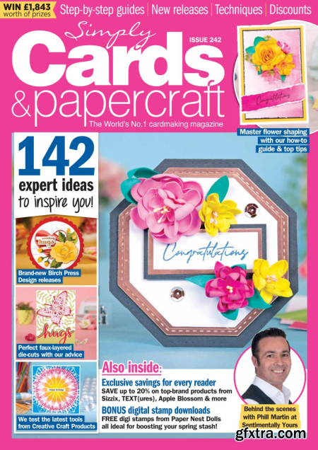 Simply Cards & Papercraft - Issue 242, March 2023