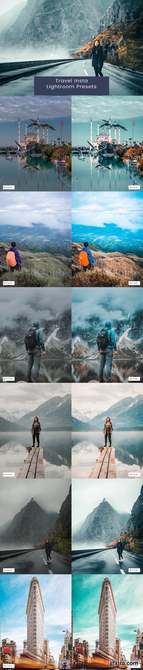 Travel Insta Lightroom Presets