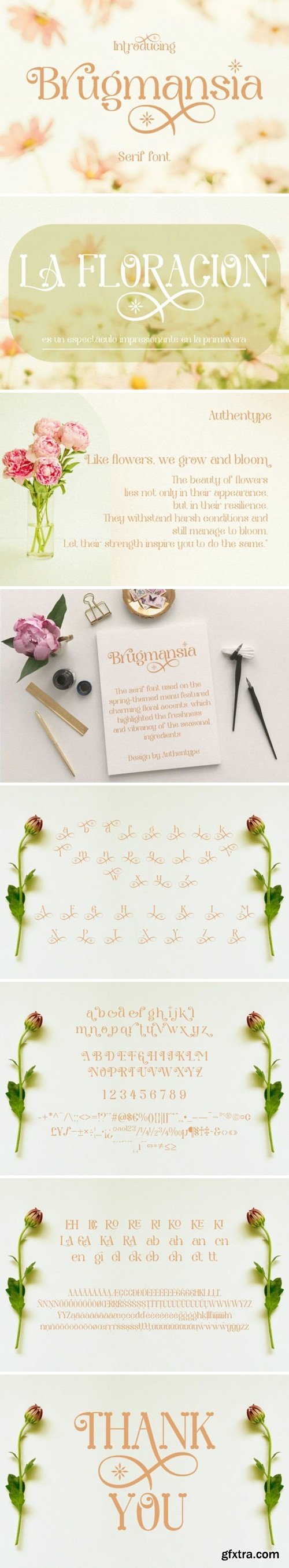 Brugmansia Font