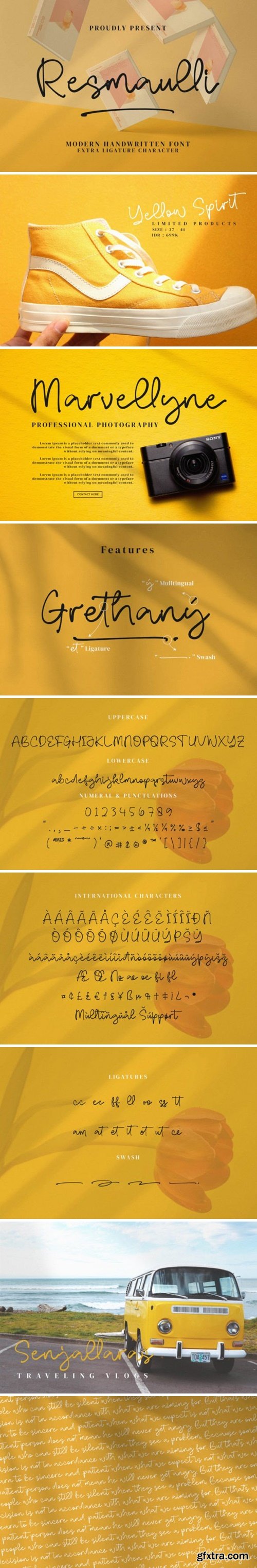 Resmaulli Font