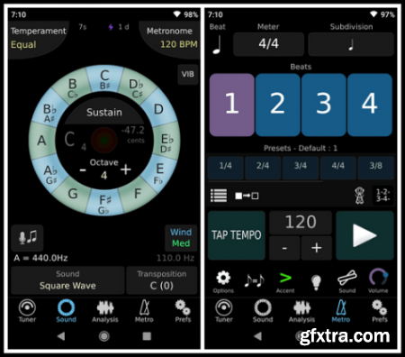 TonalEnergy Tuner and Metronome v1.9.9