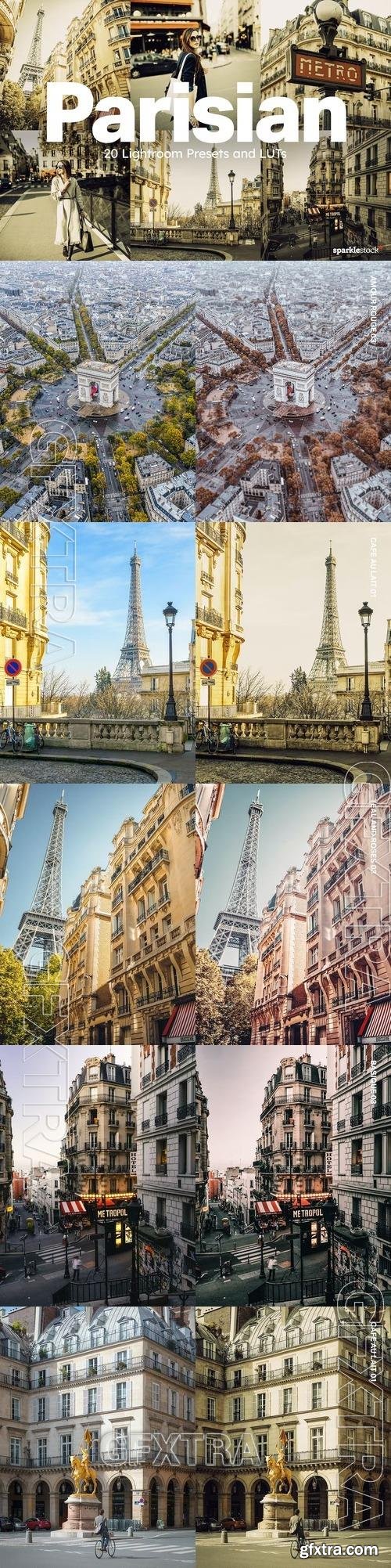 20 Parisian Lightroom Presets and LUTs 56JNGWC