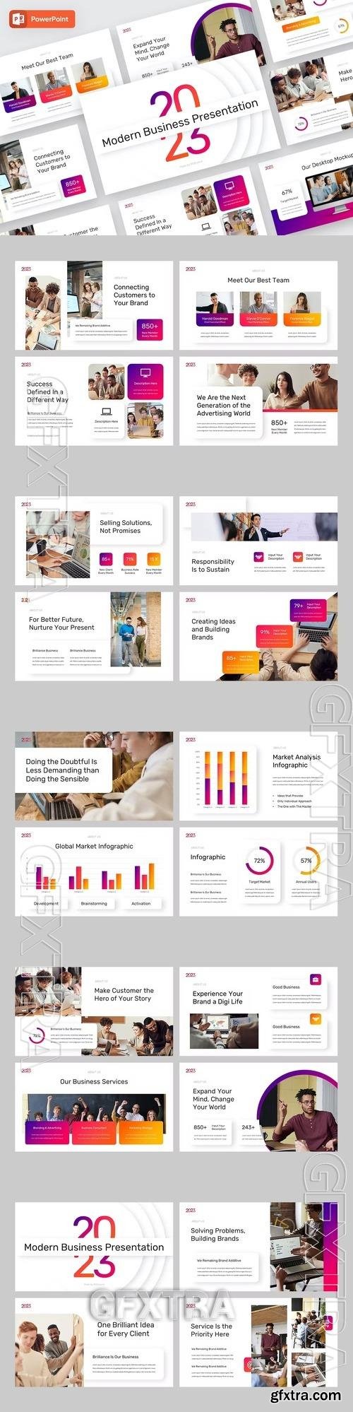 Business Modern Presentation Powerpoint 7VGMUQQ