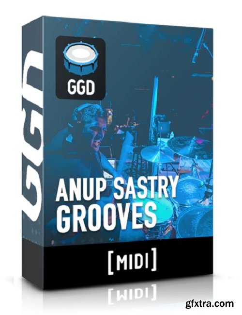 GetGood Drums ANUP Grooves Midi Pack