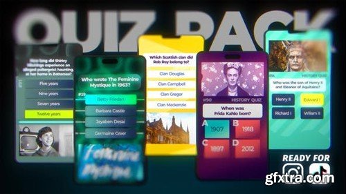 Videohive Quiz Pack for TikTok 44329561
