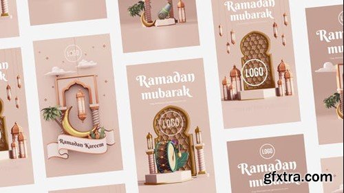 Videohive 3D Modern Ramadan Stories 44313926