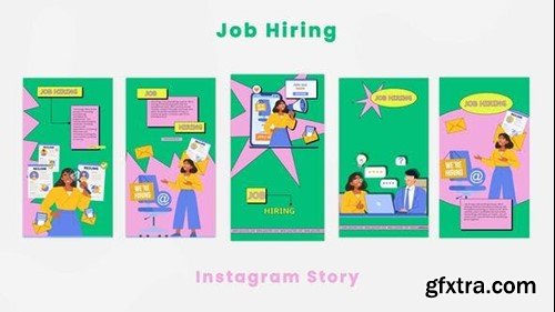Videohive Job Hiring Instagram  Story 44334768