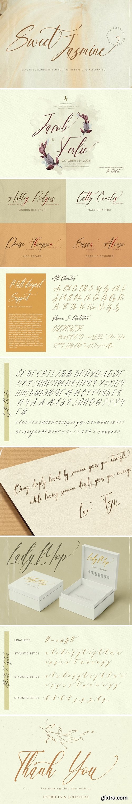 Sweet Jasmine Font