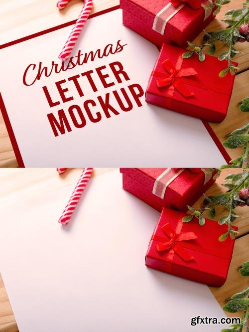 Christmas Letter Mockup 466042051