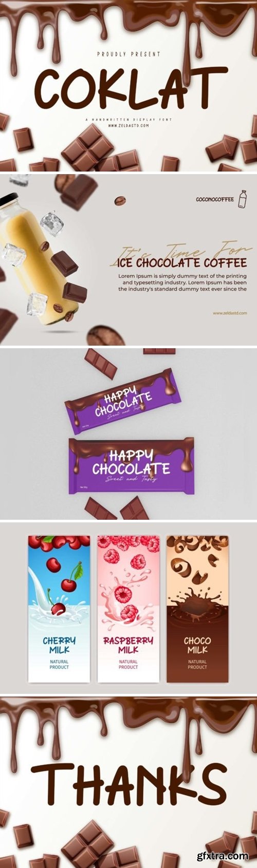 Coklat Font