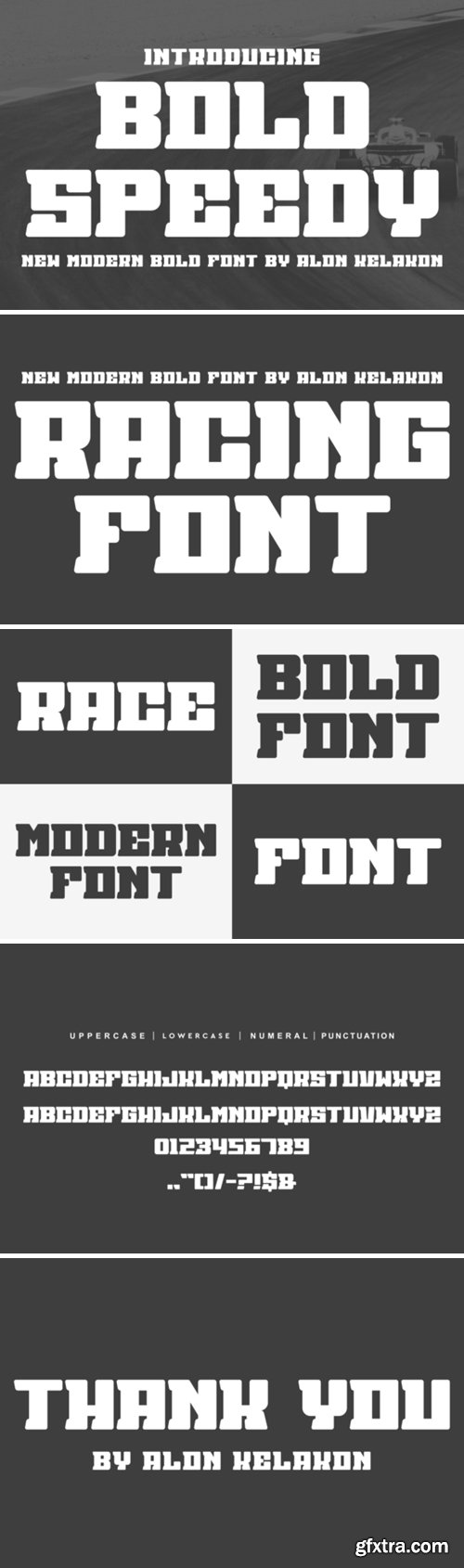 Bold Speedy Font