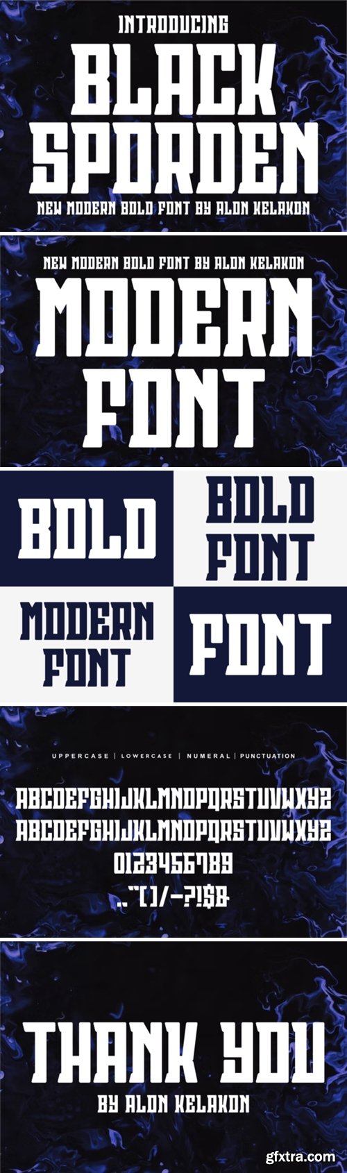 Black Sporden Font