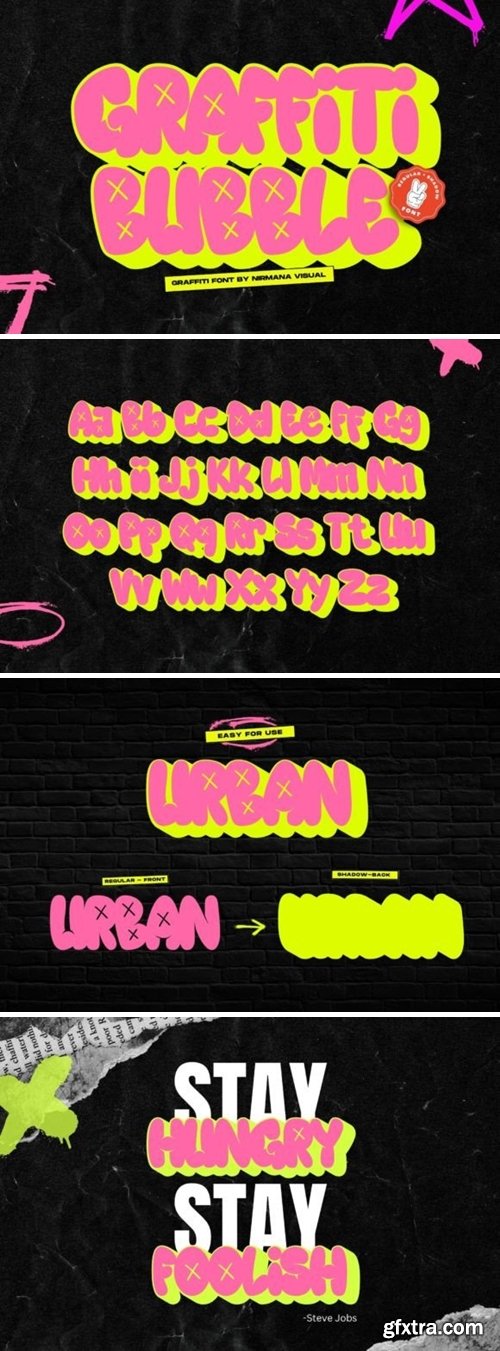 Graffiti Bubble Font