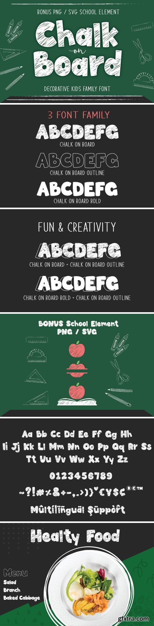 Chalk on Board Font