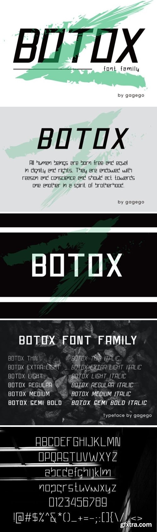 Botox Font