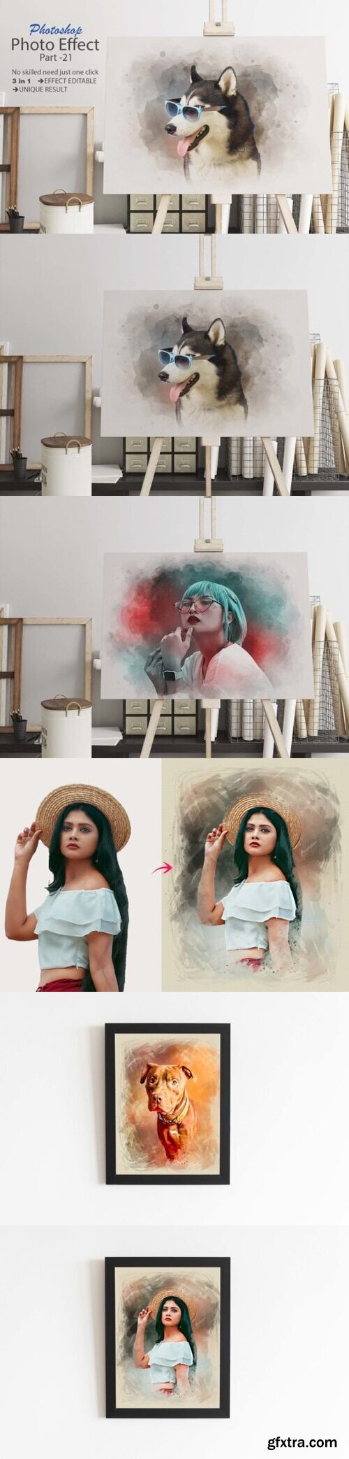 Realistic Painting Photo Effect