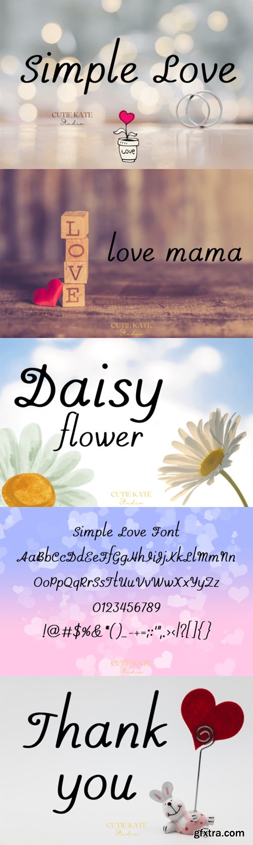 Simple Love Script Font