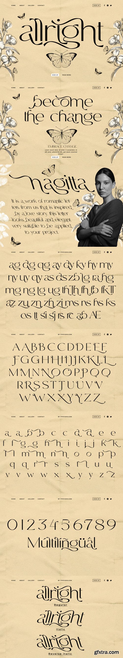 Allright Font