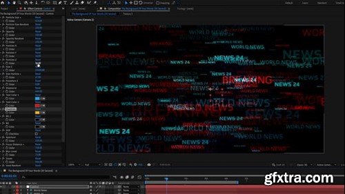 Videohive Words Background After Effects 44381834