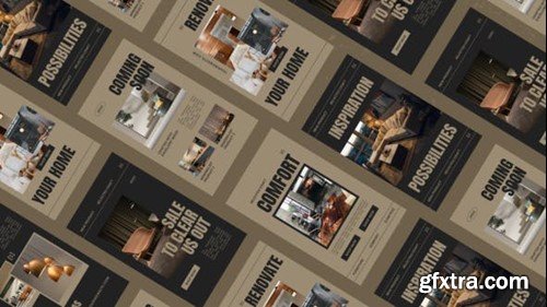 Videohive Furni Interior Social Media Stories 44419004