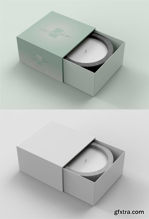 Candle in Box Mockup 456090663