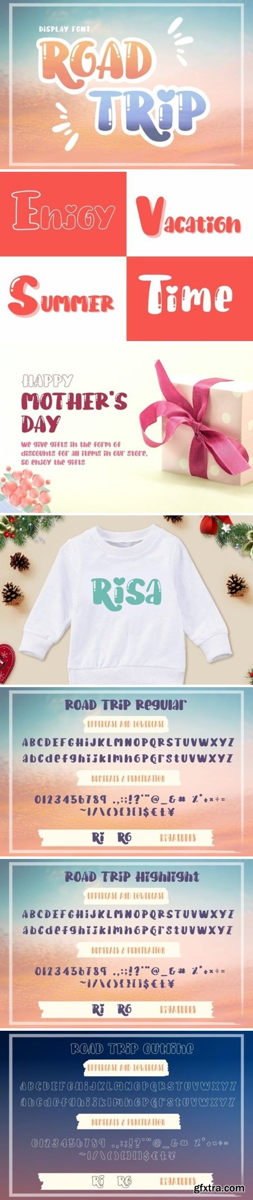 Road Trip Font