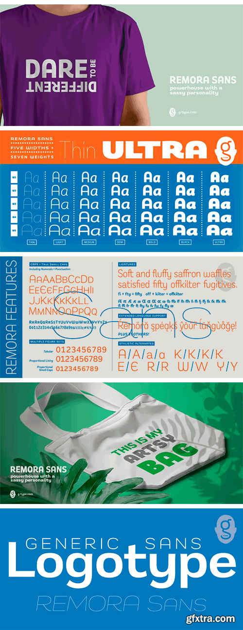 Remora Sans Font Family