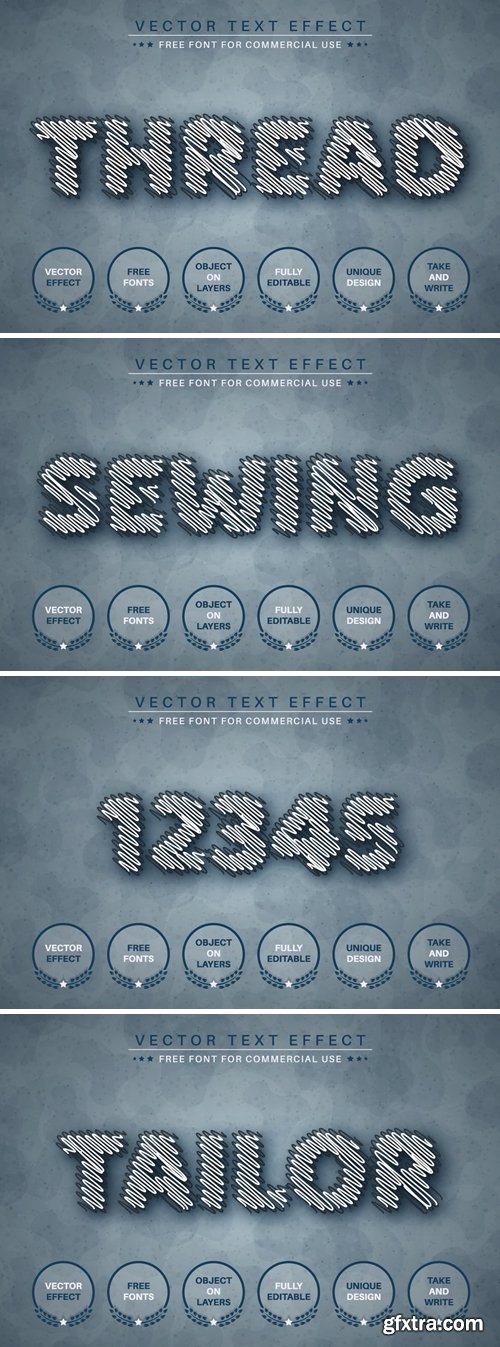 Thread - Editable Text Effect, Font Style 9Y4Z59B