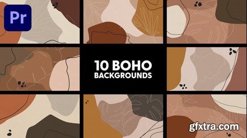 Videohive Boho Backgrounds 44440219