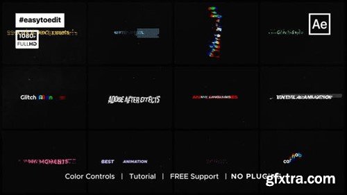 Videohive Glitch Text Presets 44398351