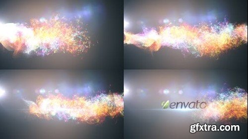 Videohive Glowing Particles Logo Reveal 3 8769177