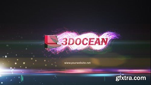 Videohive Glowing Particles Logo Reveal 2 8538634