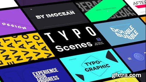 Videohive Typo Scenes 44452271