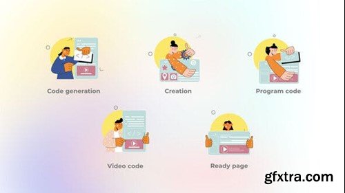 Videohive Programming - Big Hands Flat Concepts 44462431