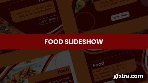 Videohive Food Slideshow 44475809