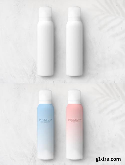 Spray Bottles Mockups for Branding 437288652