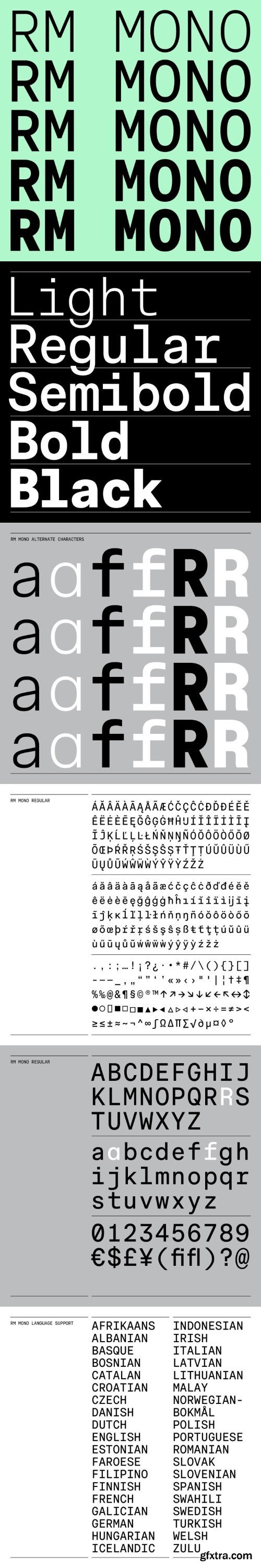 CoType Foundry RM Mono font