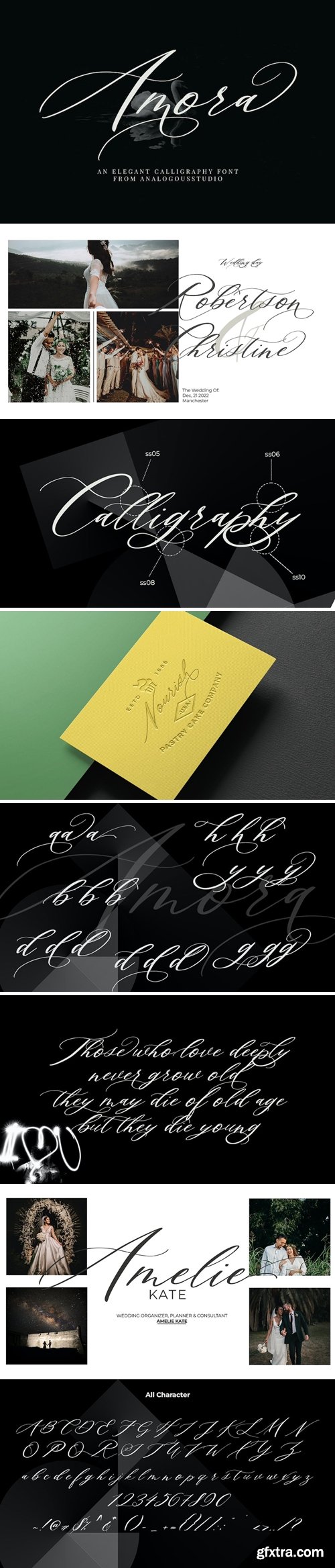 Amora Calligraphy Font