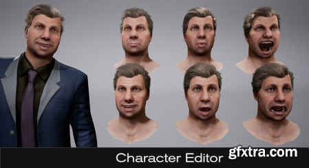 Unreal Engine Marketplace - Character Editor (5.1)