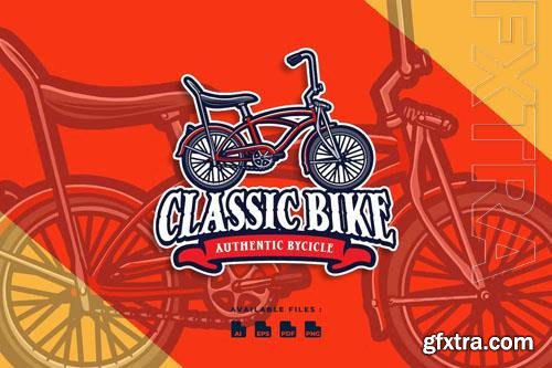 Classic Bike Illustration Logo